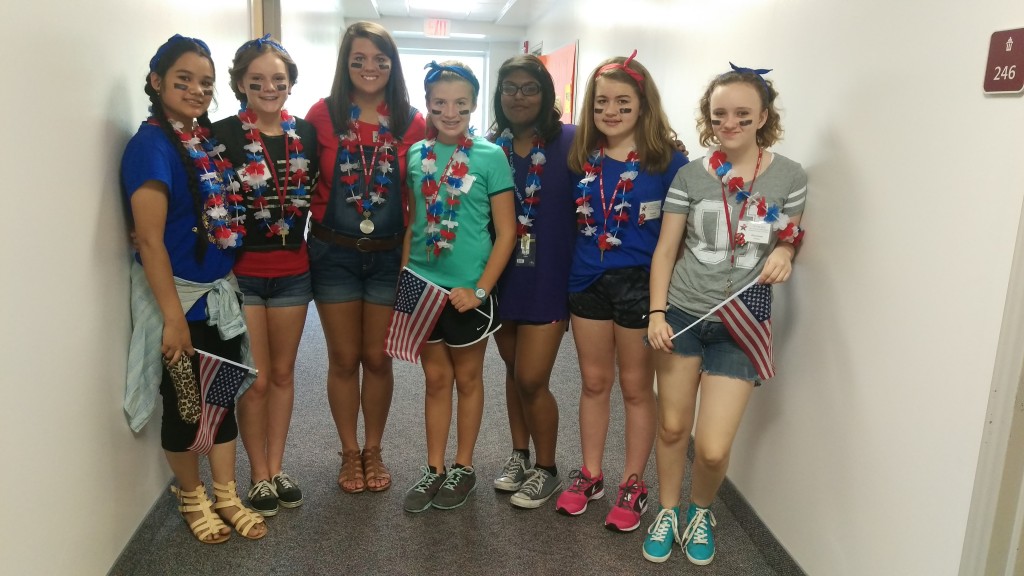 Dominique Thayer's campers represented USA in the SCATS Olympics