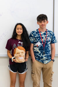 Caroline Yates and James Felty in Presidential Politics.