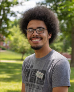 Trevor Webster smiles