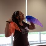 clowning scarves